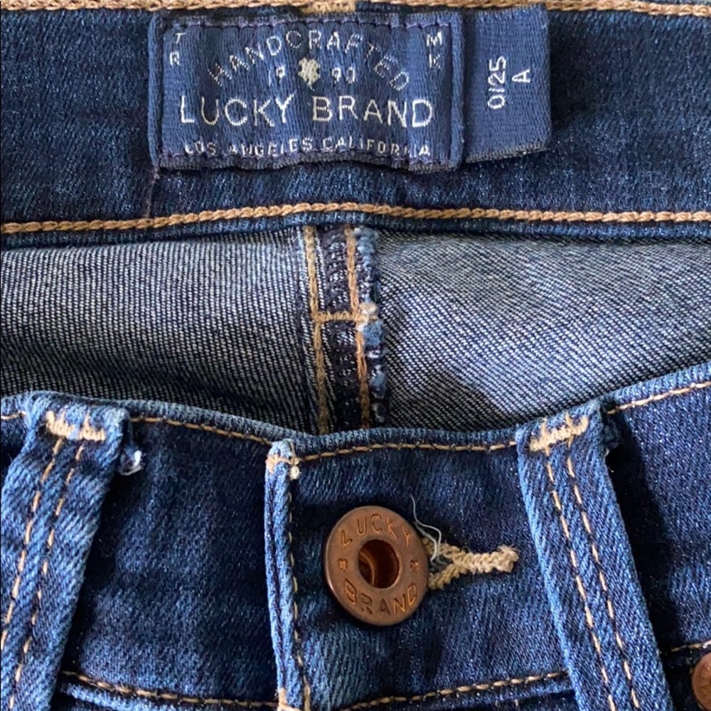 Lucky brand blue skinny jeans